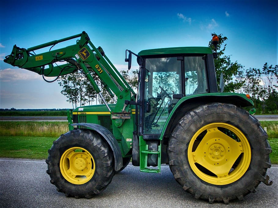 John Deere, John Deere 6110, Tractors, Agriculture, - Does Tractor Mean - HD Wallpaper 