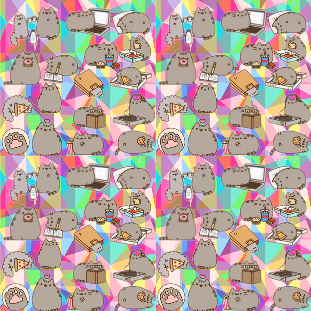 Pusheen Cat Wallpaper - HD Wallpaper 