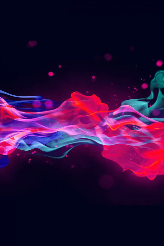 Fire Cold Abstract Pattern Rainbow Iphone Wallpaper - Обои Айфон 5 Разбитый Экран - HD Wallpaper 