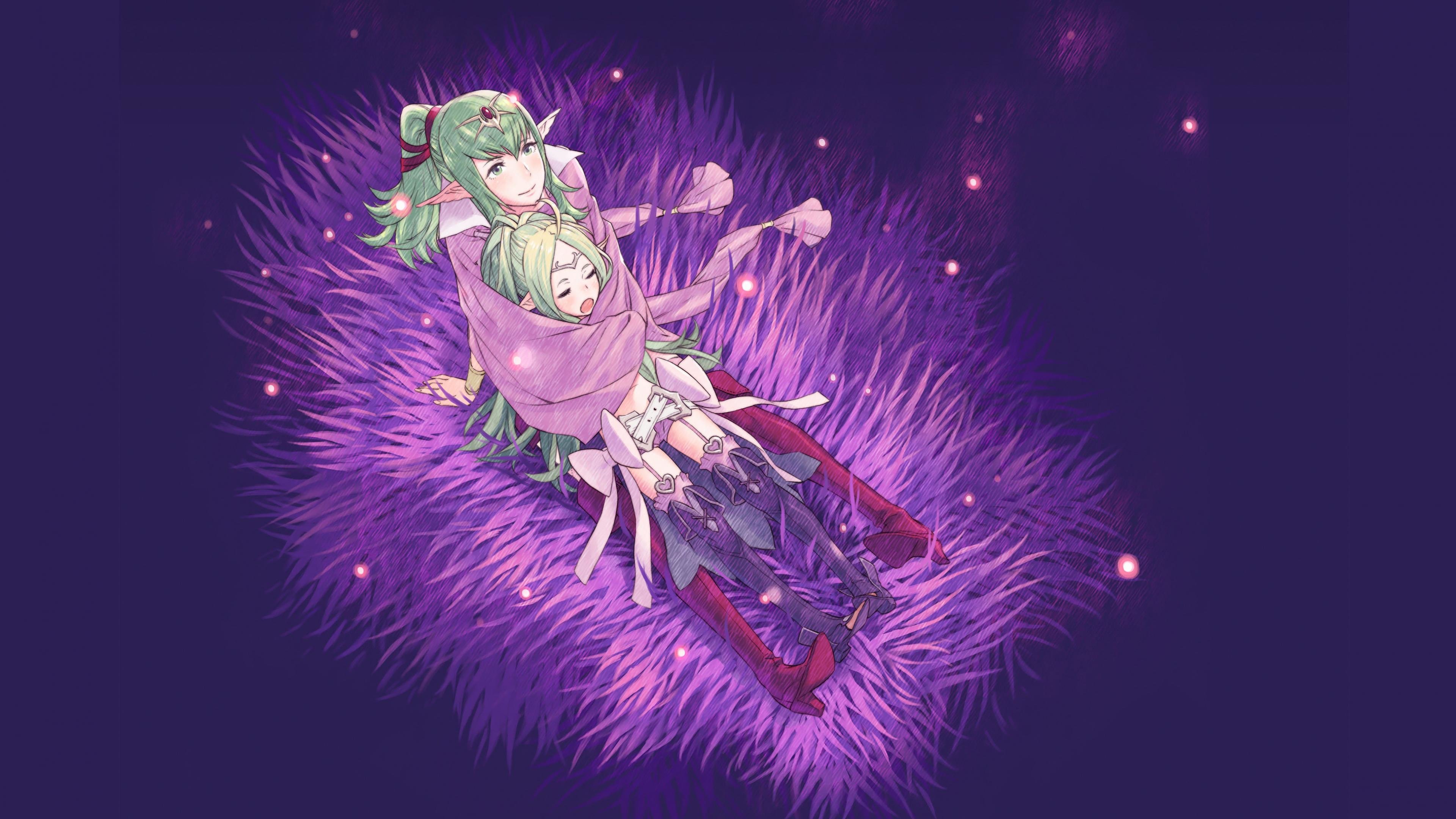 Download 4k Fire Emblem Fates Computer Background Id - Fire Emblem Tiki And Nowi - HD Wallpaper 