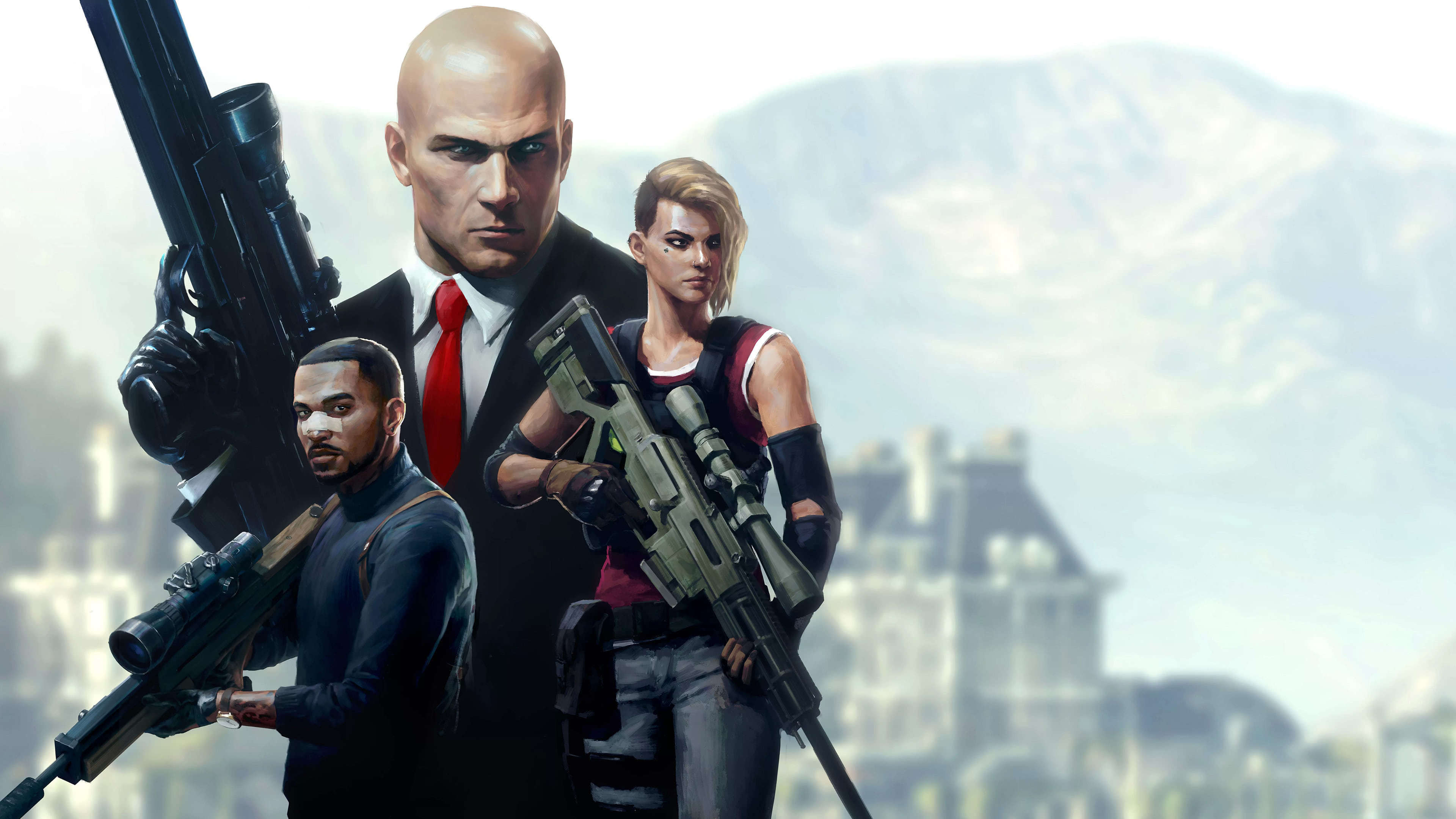 Hitman 2 Sniper Assassin Uhd 4k Wallpaper - Hitman Sniper Assassin Mode - HD Wallpaper 