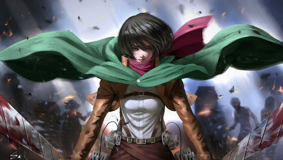 Featured image of post Mikasa Wallpaper 4K Wings of freedom art gallery featuring official character designs
