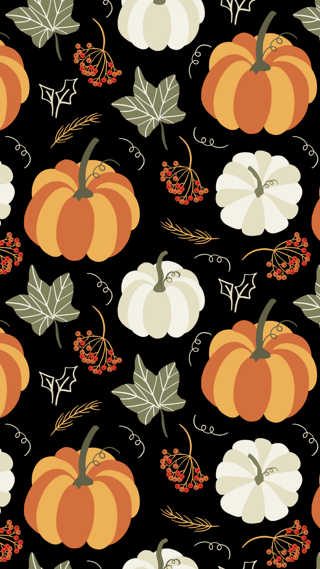 Pumpkin Graphic Smart Phone Wallpaper - Iphone Fall Pumpkin Background - HD Wallpaper 
