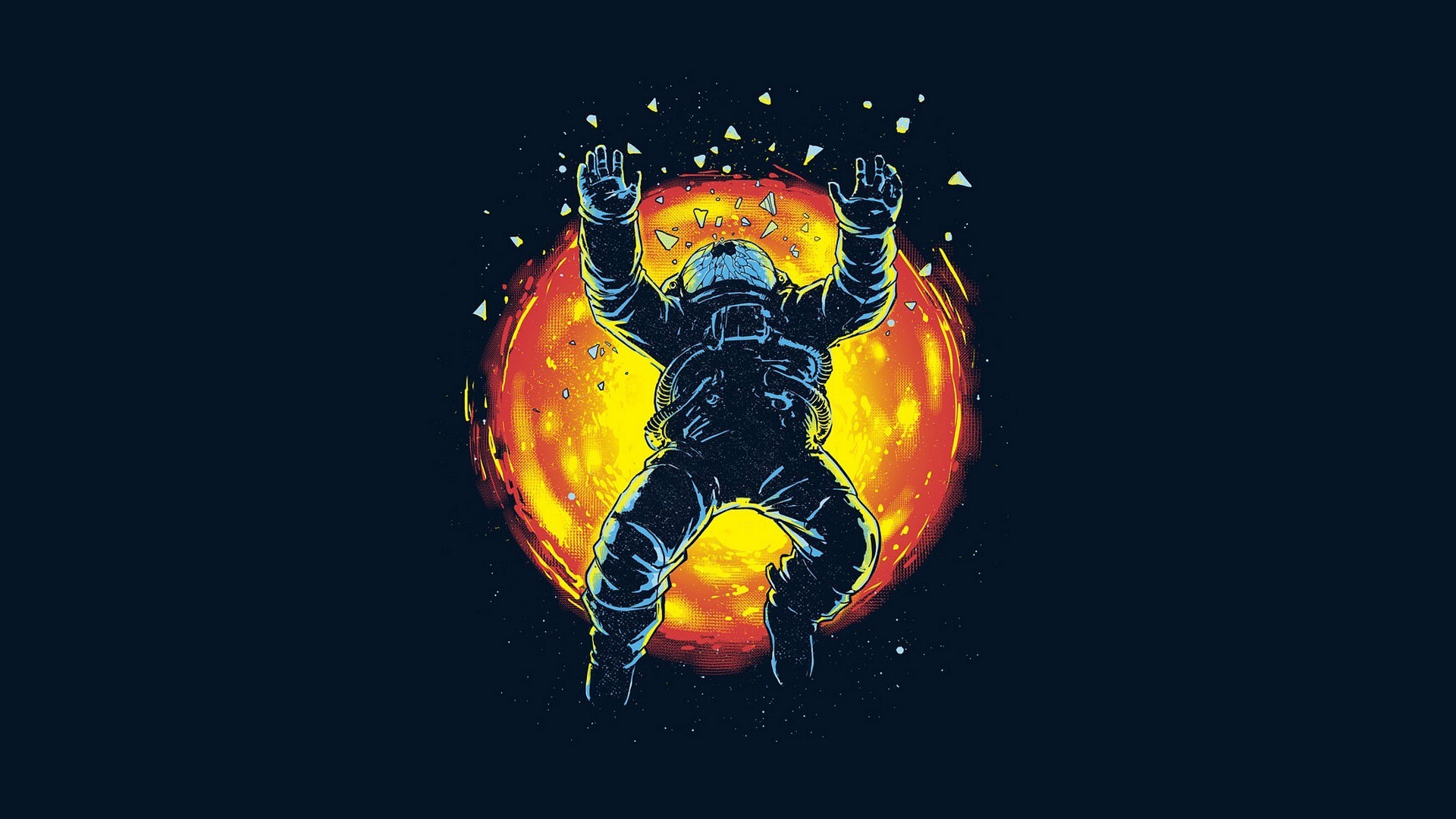 779768587 Spaceman Wallpaper - Trippy Astronaut Wallpaper 4k - HD Wallpaper 