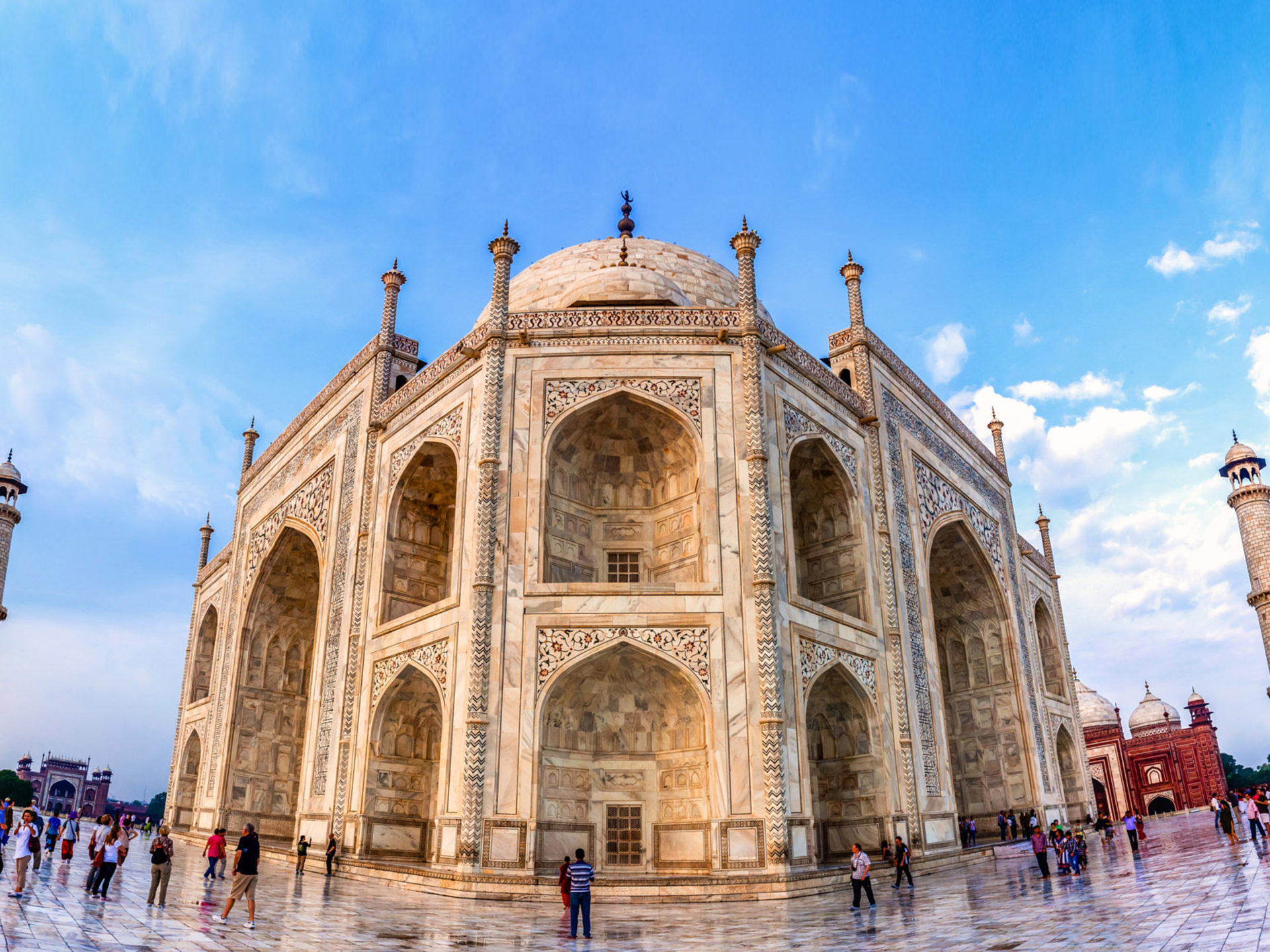 Taj Mahal - HD Wallpaper 