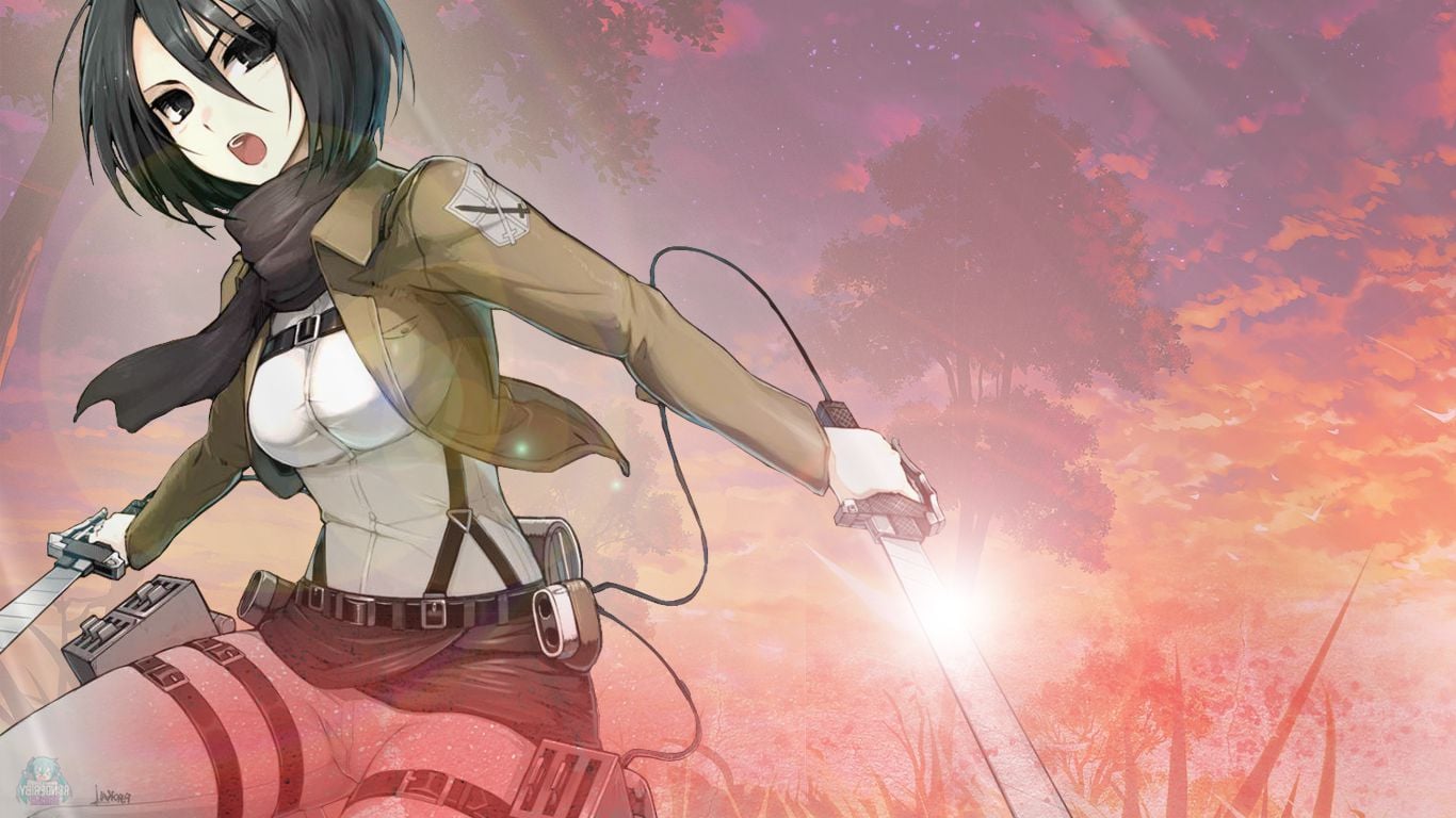 Awesome Mikasa Ackerman Attack On Titan New Wallpapers - Mikasa Hd - HD Wallpaper 