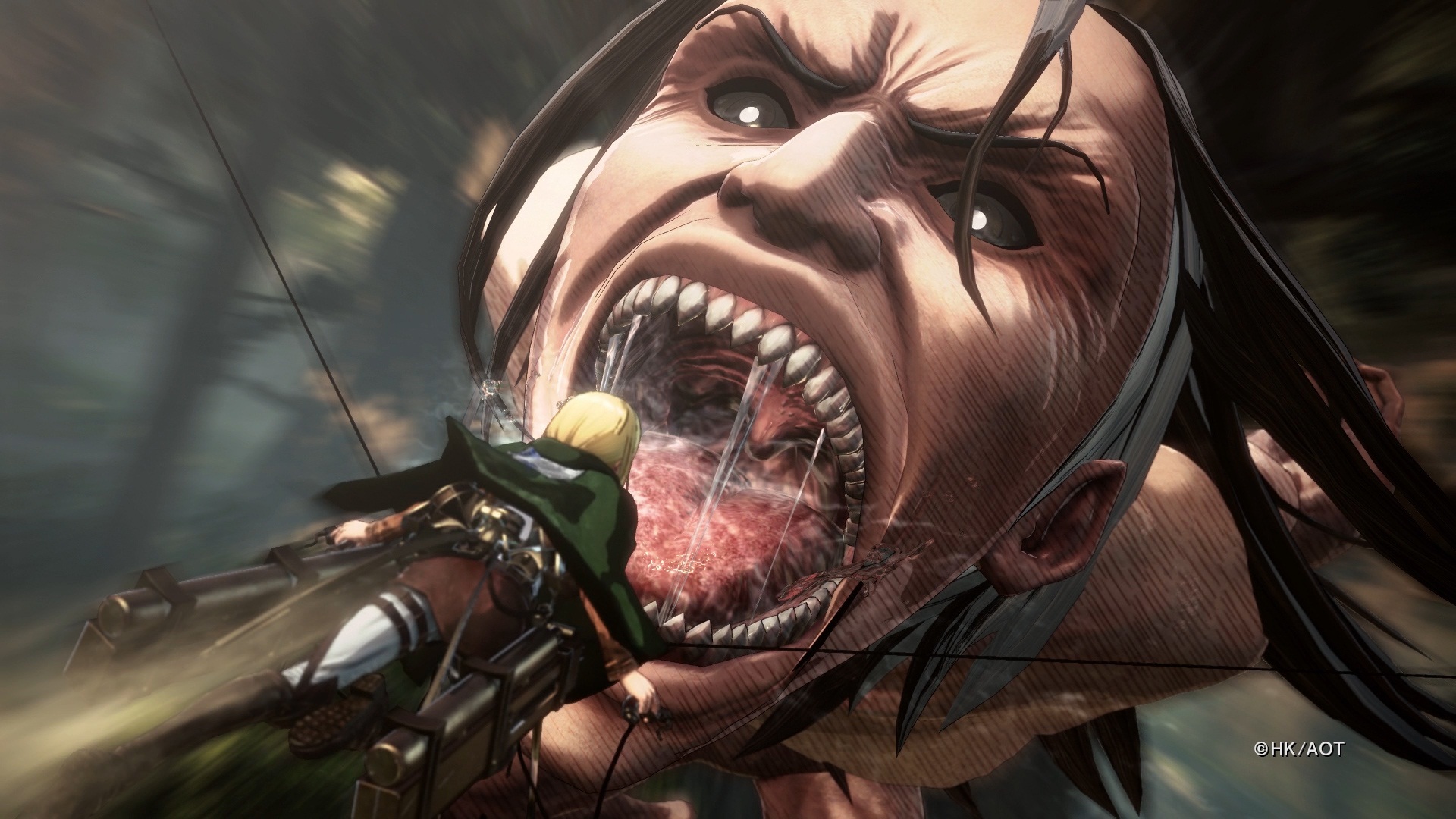 Attack On Titan Hd Wallpaper - Attack On Titan 2 Video Game - HD Wallpaper 