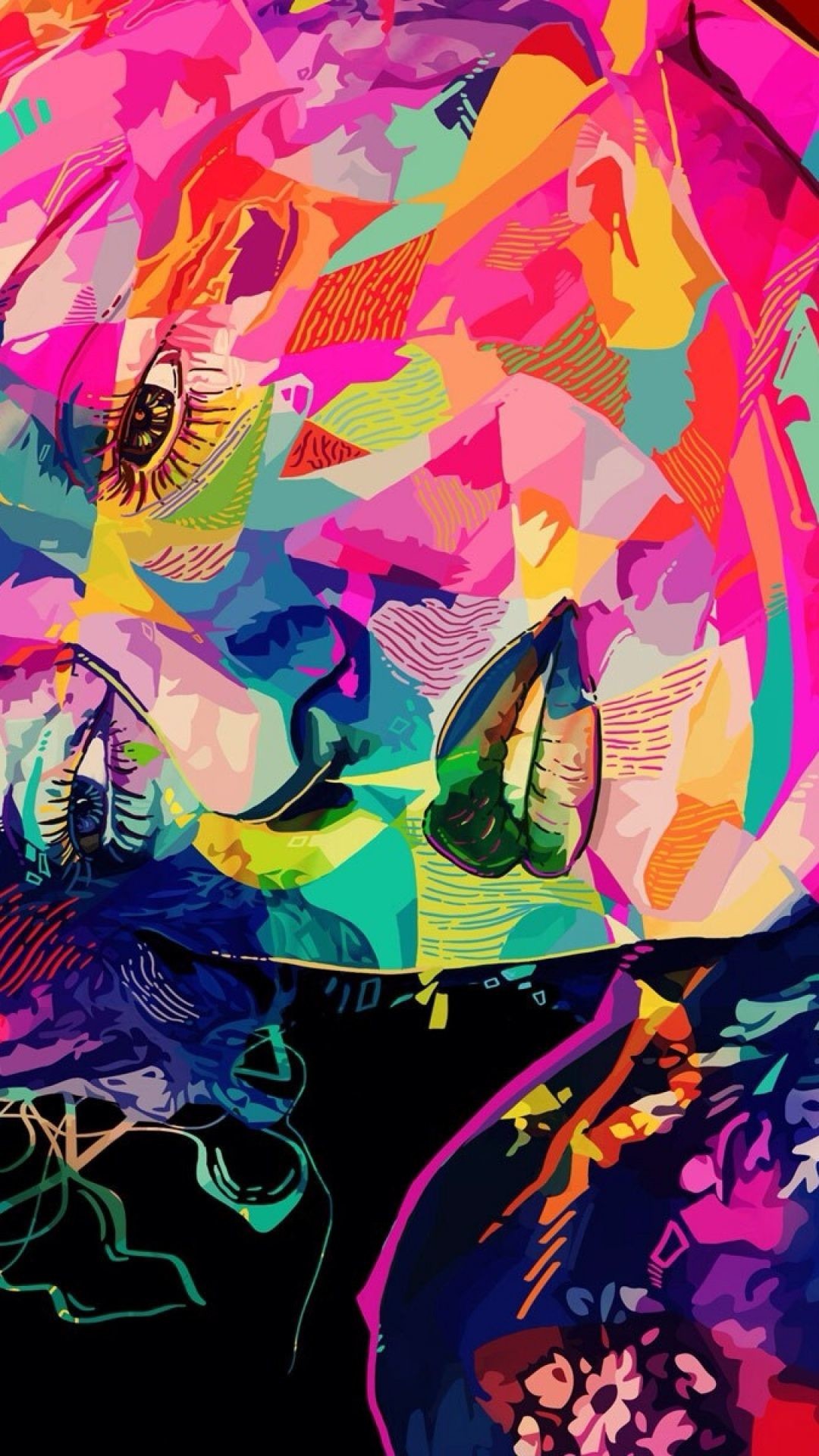 Psychedelic Trippy Wallpaper Hd Resolution, Top Wallpaper - Trippy Iphone 7 Plus - HD Wallpaper 