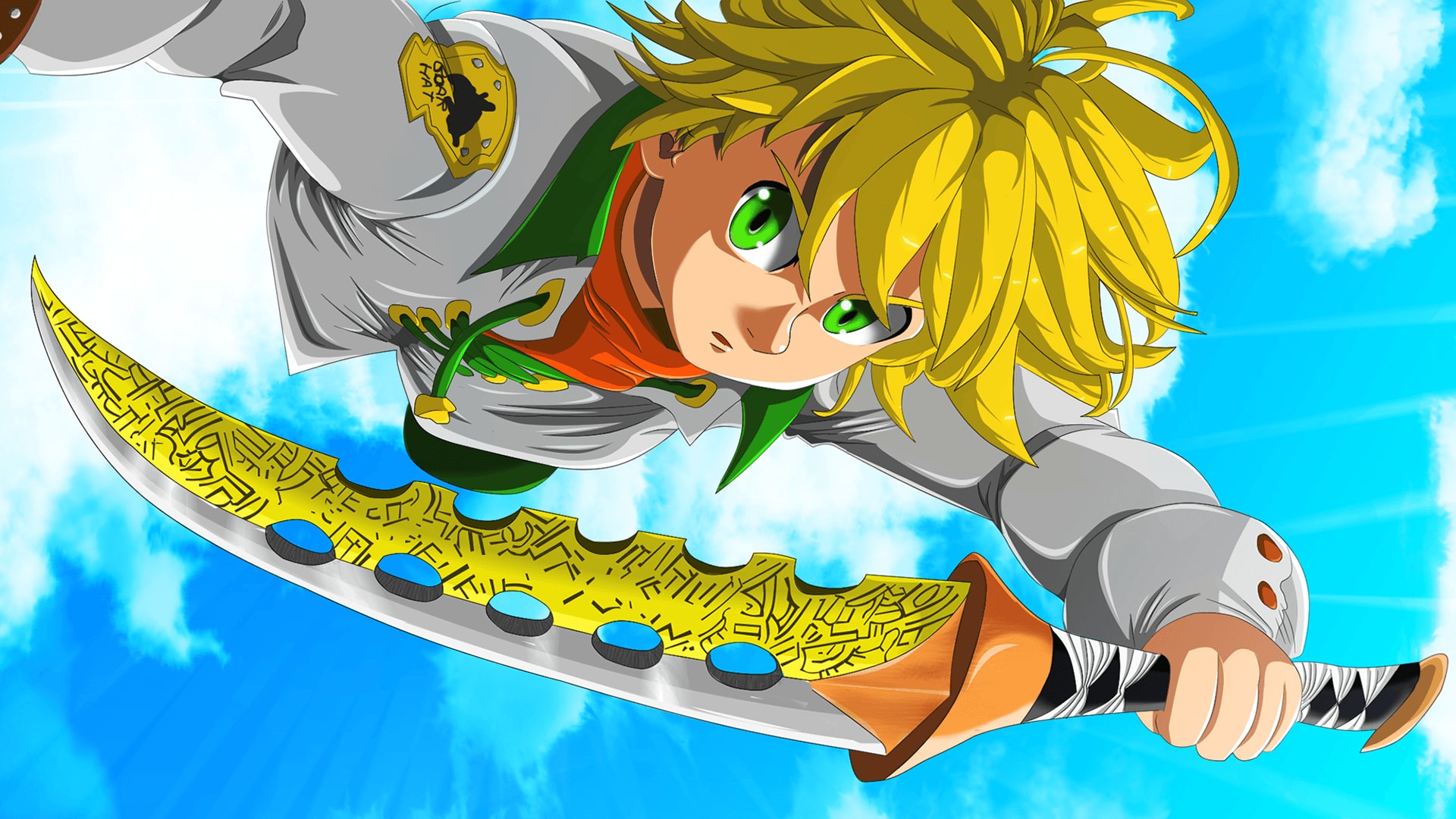 Wallpaper Of Meliodas, The Seven Deadly Sins Background - Nanatsu No Taizai - HD Wallpaper 