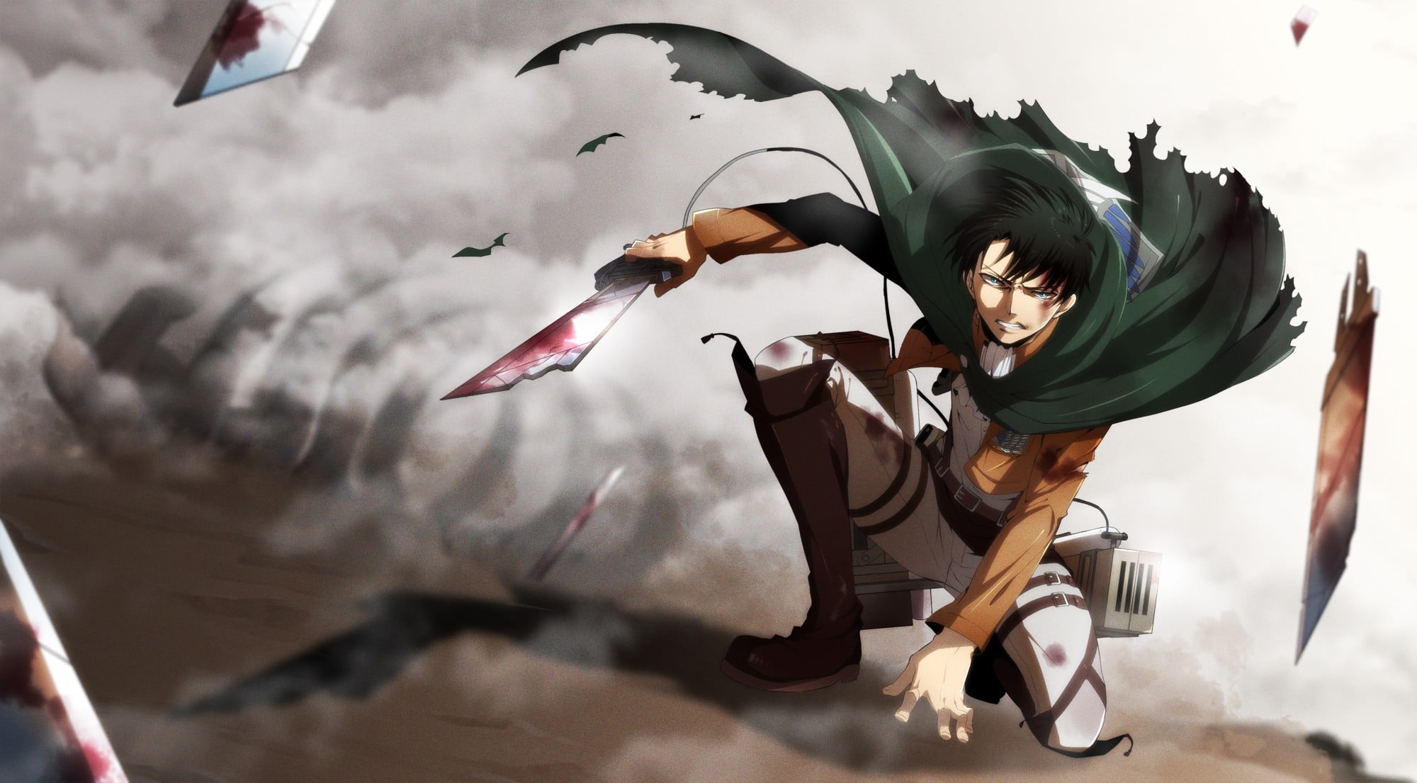 Attack On Titan Levi Wallpaper 4k - HD Wallpaper 