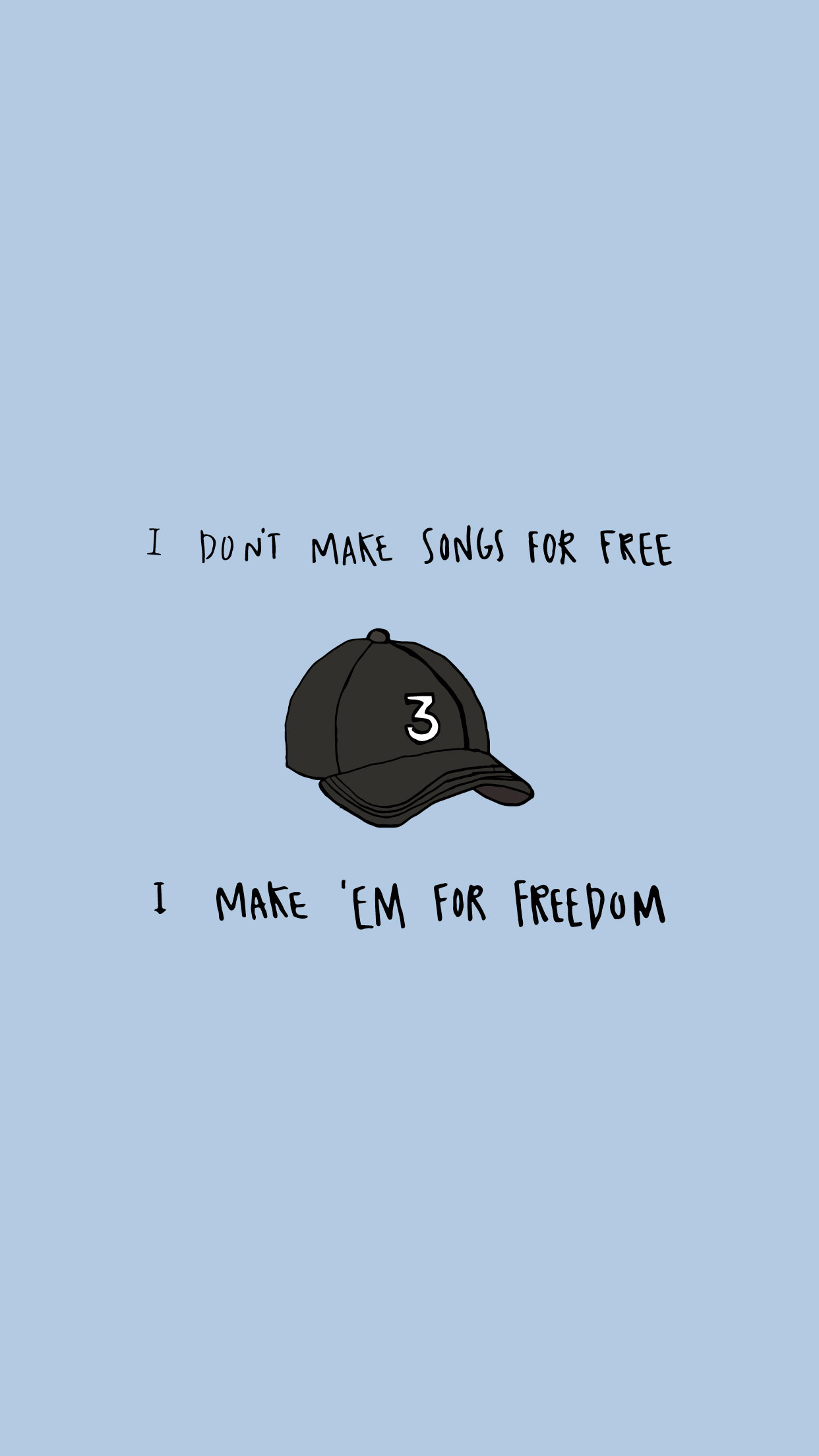 Chance The Rapper I Don T Make Songs For Free, I Make - Bird - HD Wallpaper 
