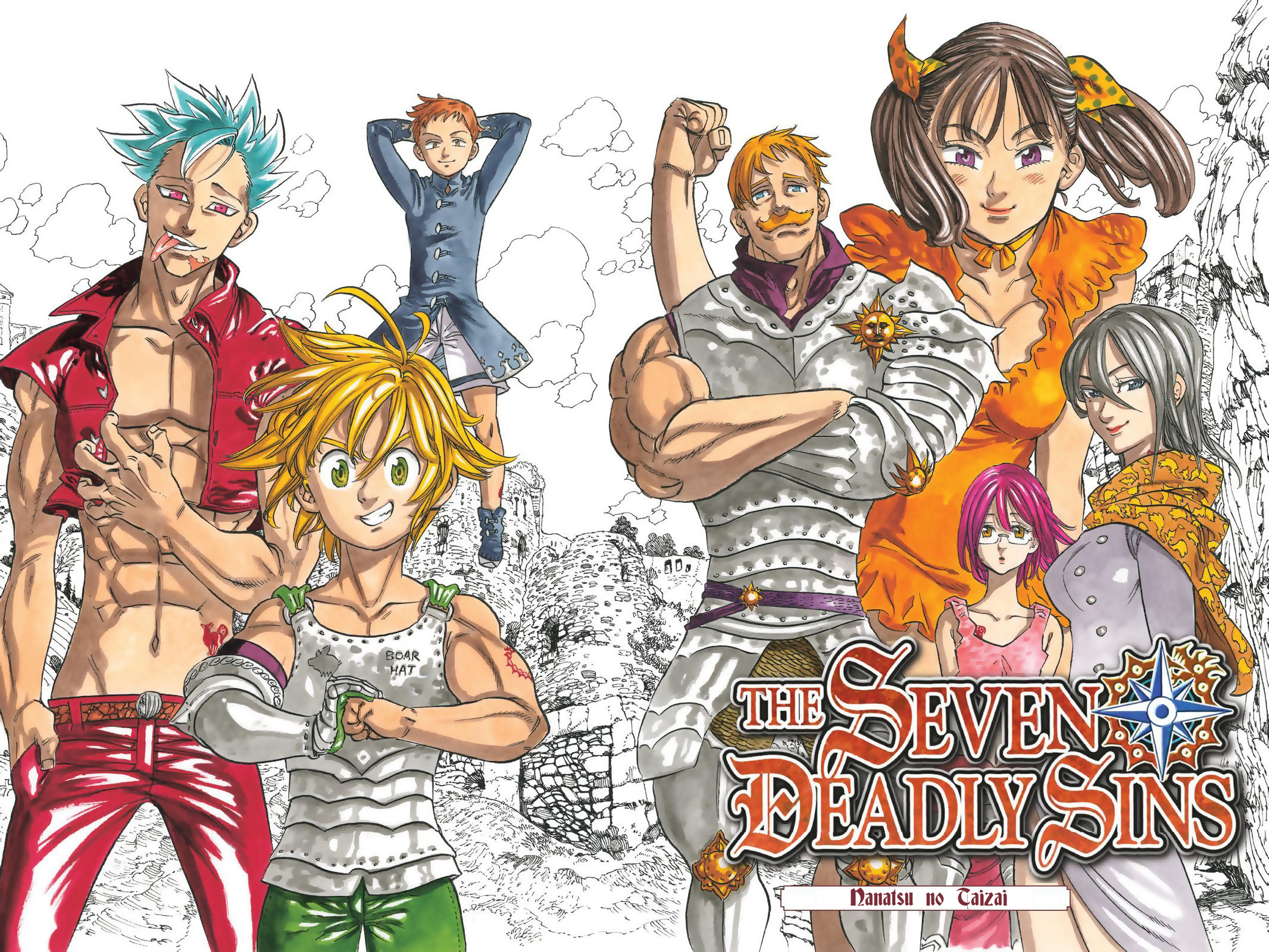 Seven Deadly Sins - HD Wallpaper 