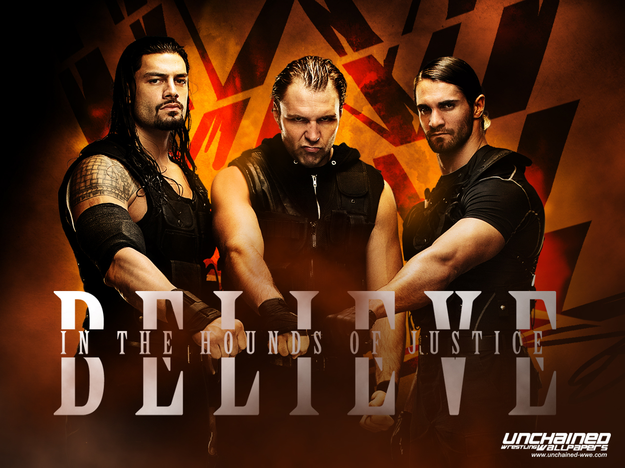 Believe In The Hounds Of Justice Shield Wwe 1280x960 Wallpaper Teahub Io