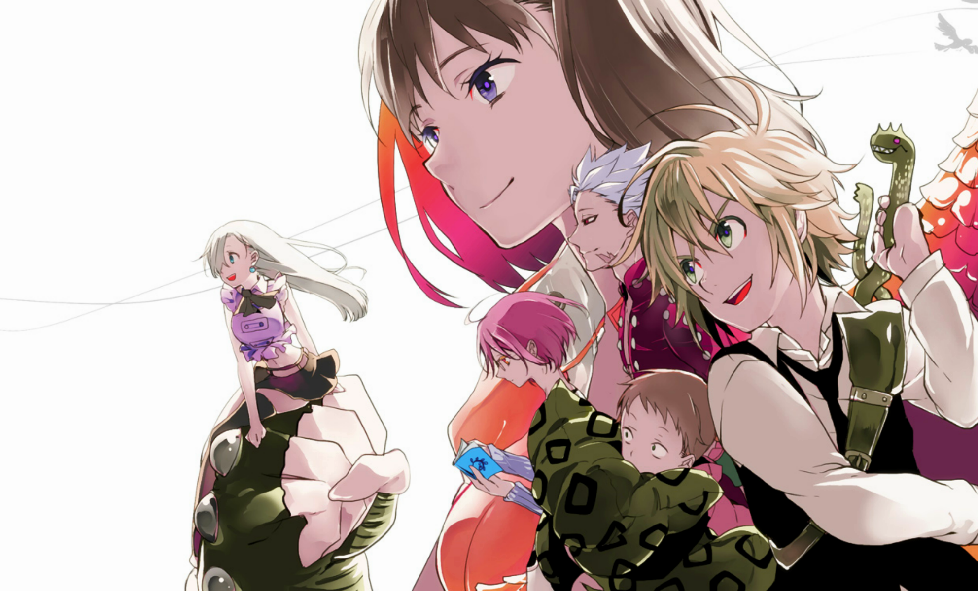 Seven Deadly Sins Anime Background - HD Wallpaper 