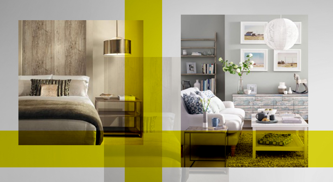 Grey Sideboard Living Room - HD Wallpaper 