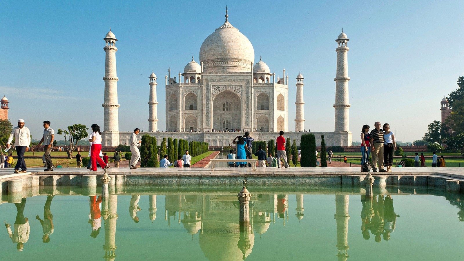 Taj Mahal - HD Wallpaper 