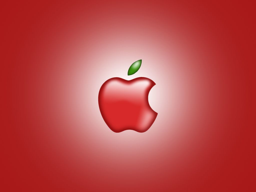 Desktop Hd 3d Wallpaper Red Apple Fruits - Apple - HD Wallpaper 