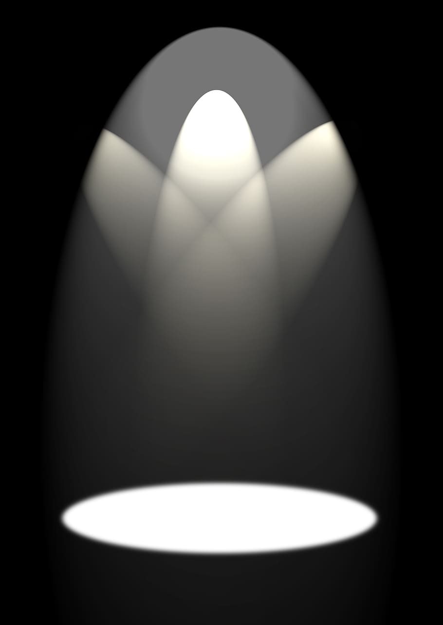 Spotlight, Stage Light, Background, Plalakt, Template, - A4 Size Light Backgrounds - HD Wallpaper 