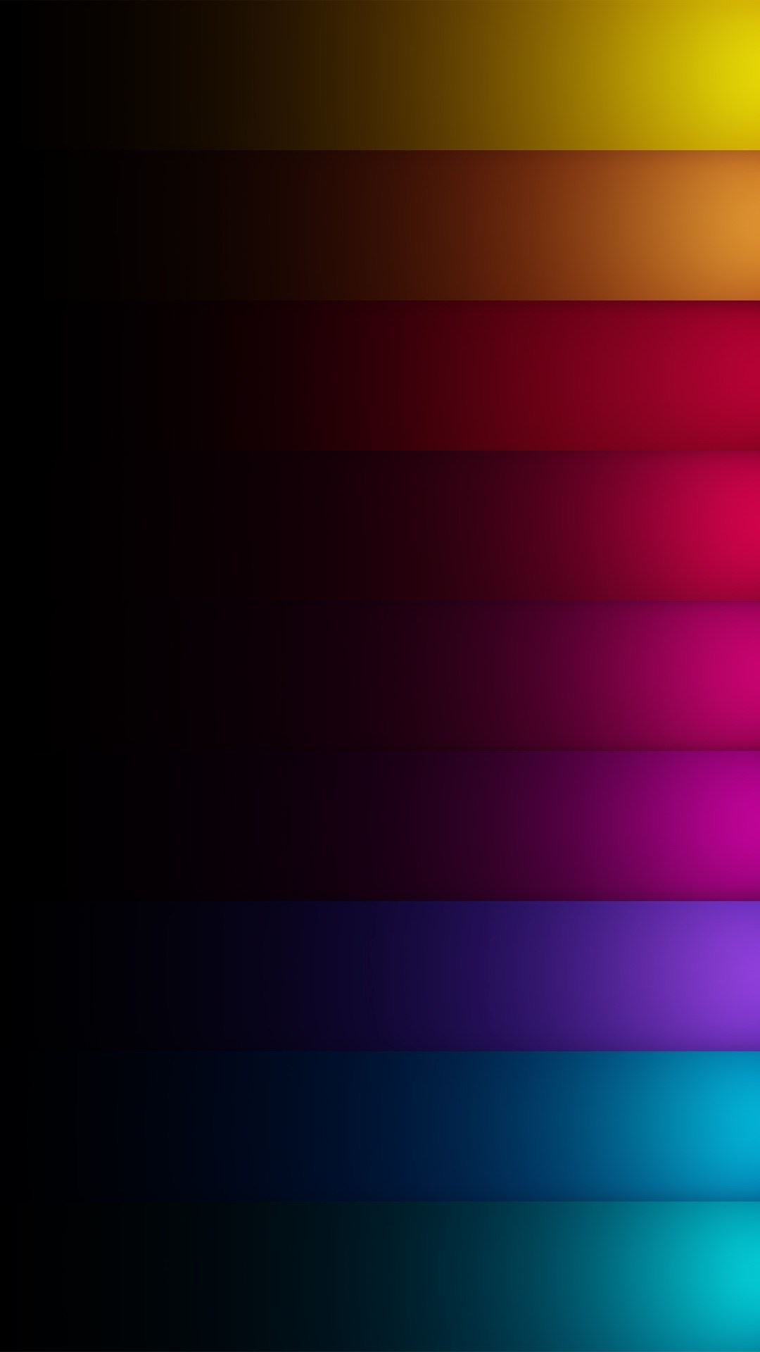 Download Dark Shadow Colored Rainbow Rows Iphone 6 - Dark Ombre Wallpaper Iphone - HD Wallpaper 