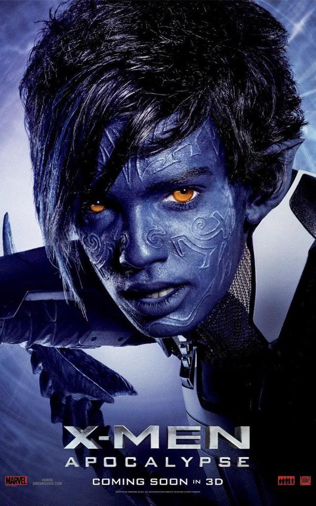 X Men Apocalypse Blue Guy - HD Wallpaper 