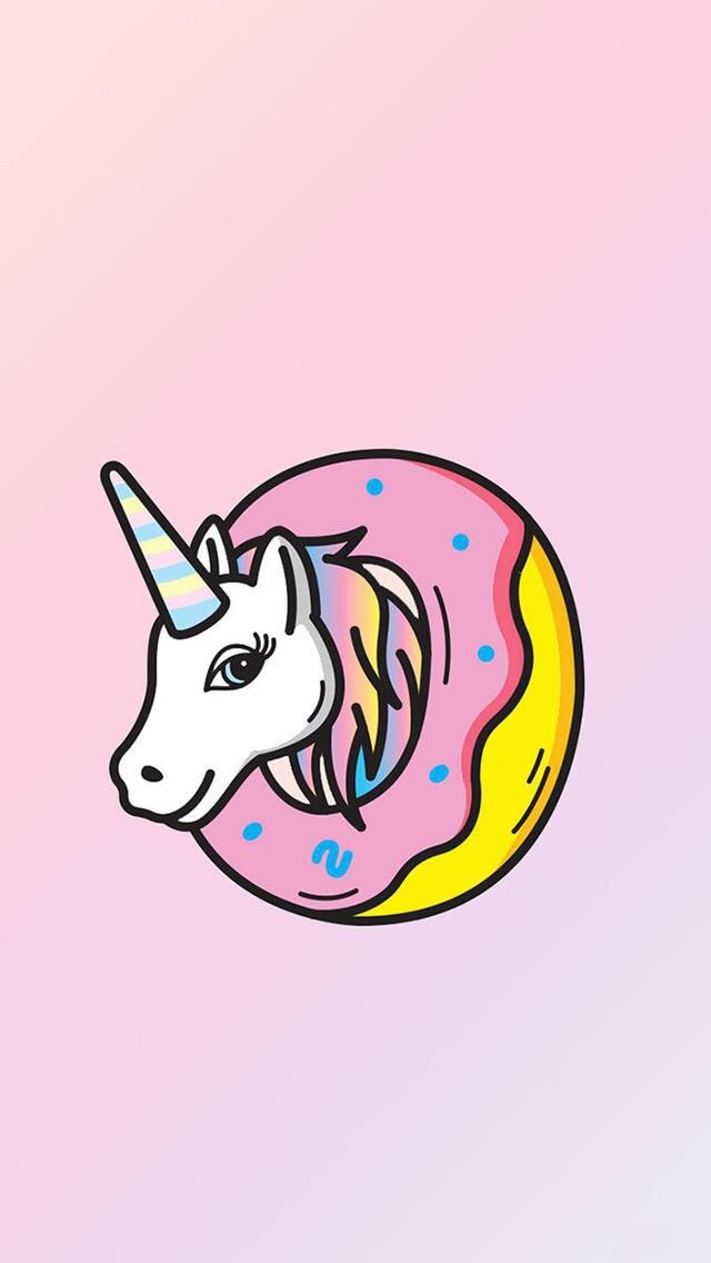 Unicorn, Pink, And Wallpaper Image - Unicorn Wallpaper Phone 4k - HD Wallpaper 