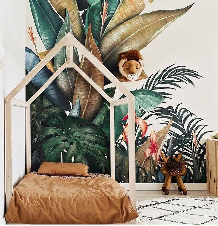 Jungle Kidsroom - HD Wallpaper 