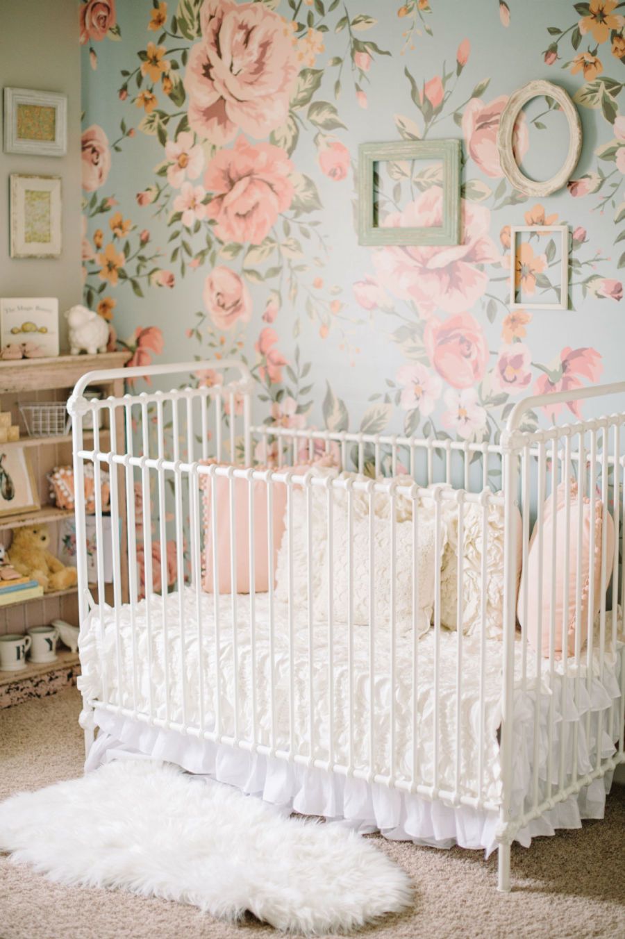 Floral Baby Room Themes - HD Wallpaper 