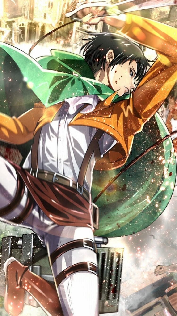 Levi Attack On Titan Wallpaper Phone - HD Wallpaper 