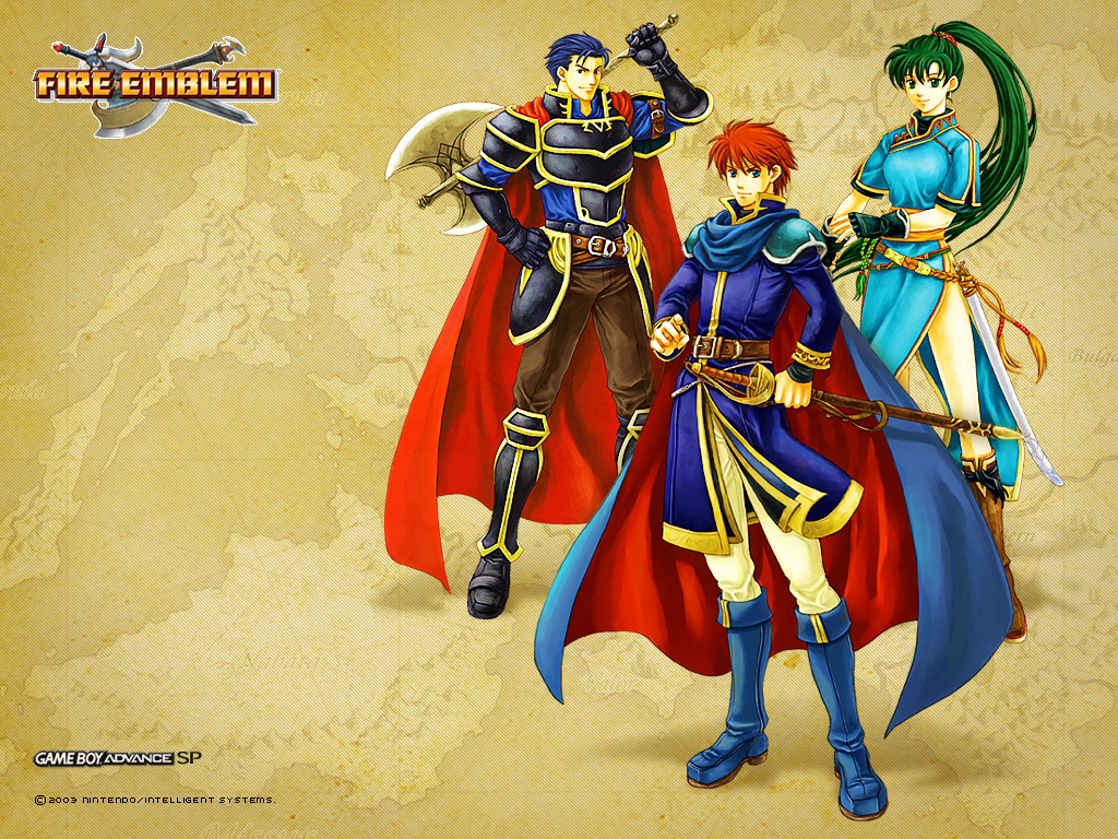 Fire Emblem Lyn Eliwood Hector - HD Wallpaper 