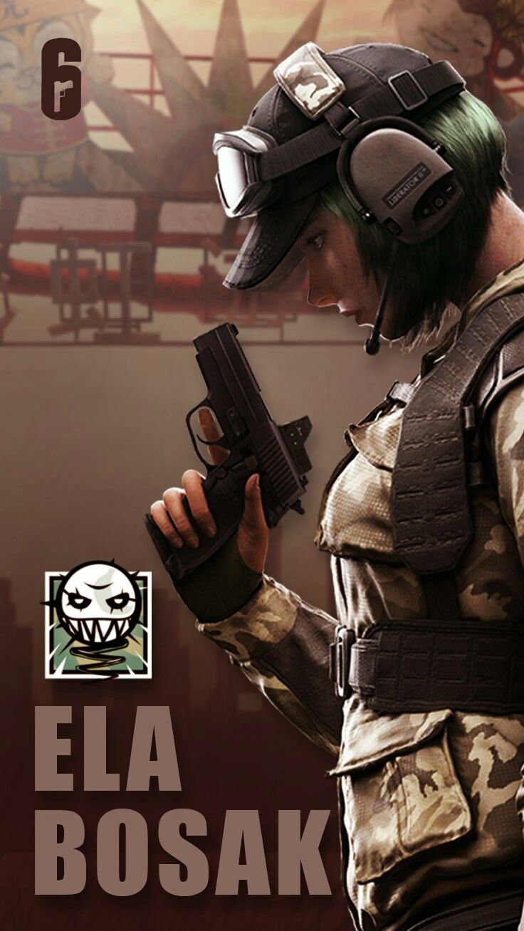 Rainbow Six Siege Ela Phone - HD Wallpaper 