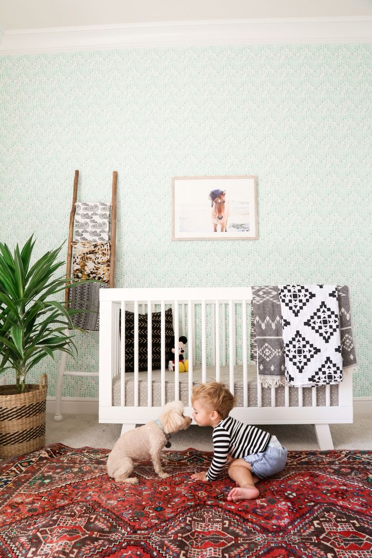 Boho Baby Room Boy - HD Wallpaper 