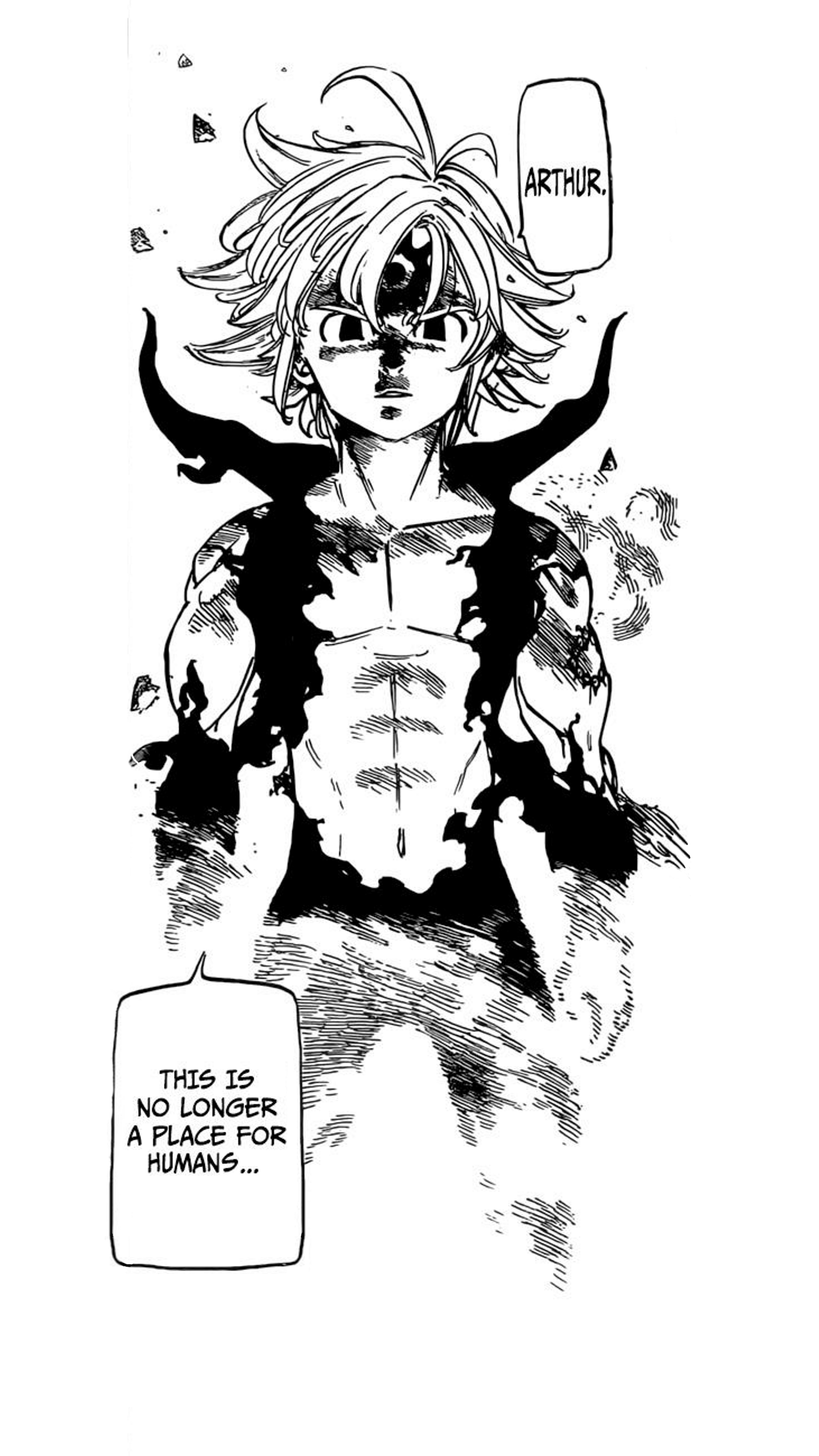 Seven Deadly Sins Meliodas Manga - HD Wallpaper 