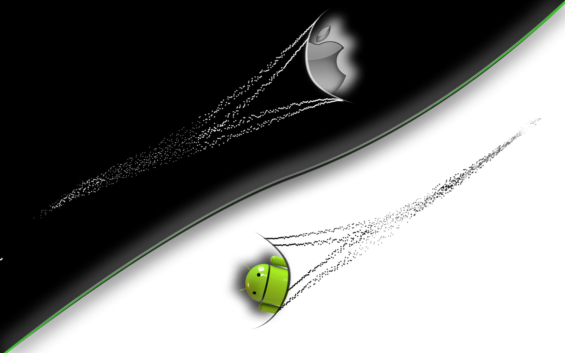 1920x1200, Apple, Android Yinyang Wallpaper By Sorr535771 - Wallpaper - HD Wallpaper 