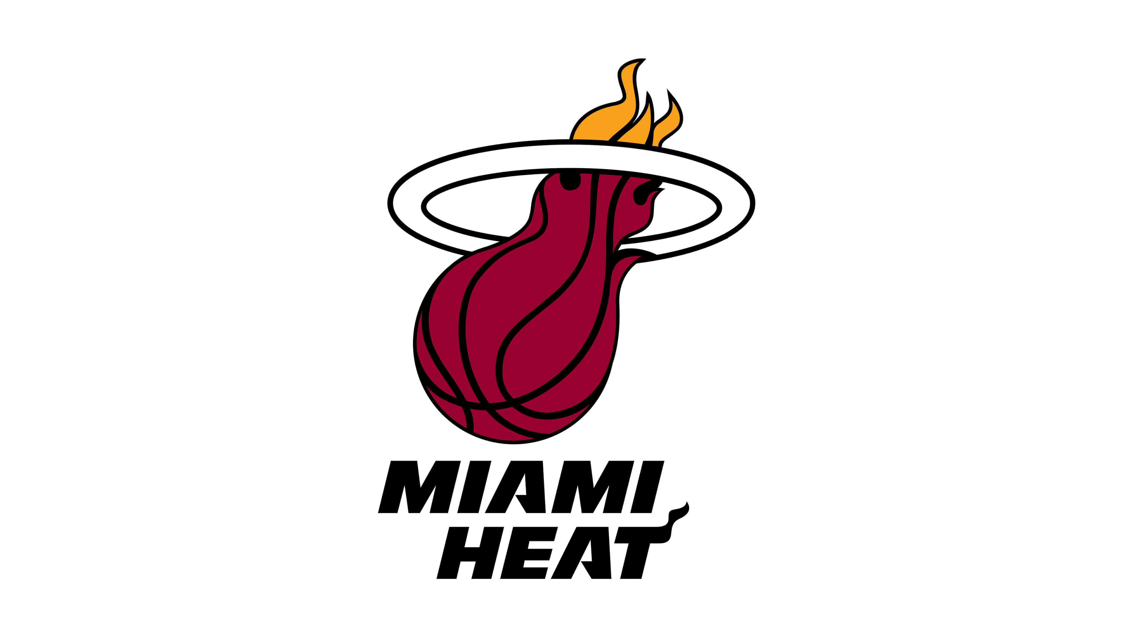 Miami Heat Nba Logo Uhd 4k Wallpaper - Miami Heat - HD Wallpaper 