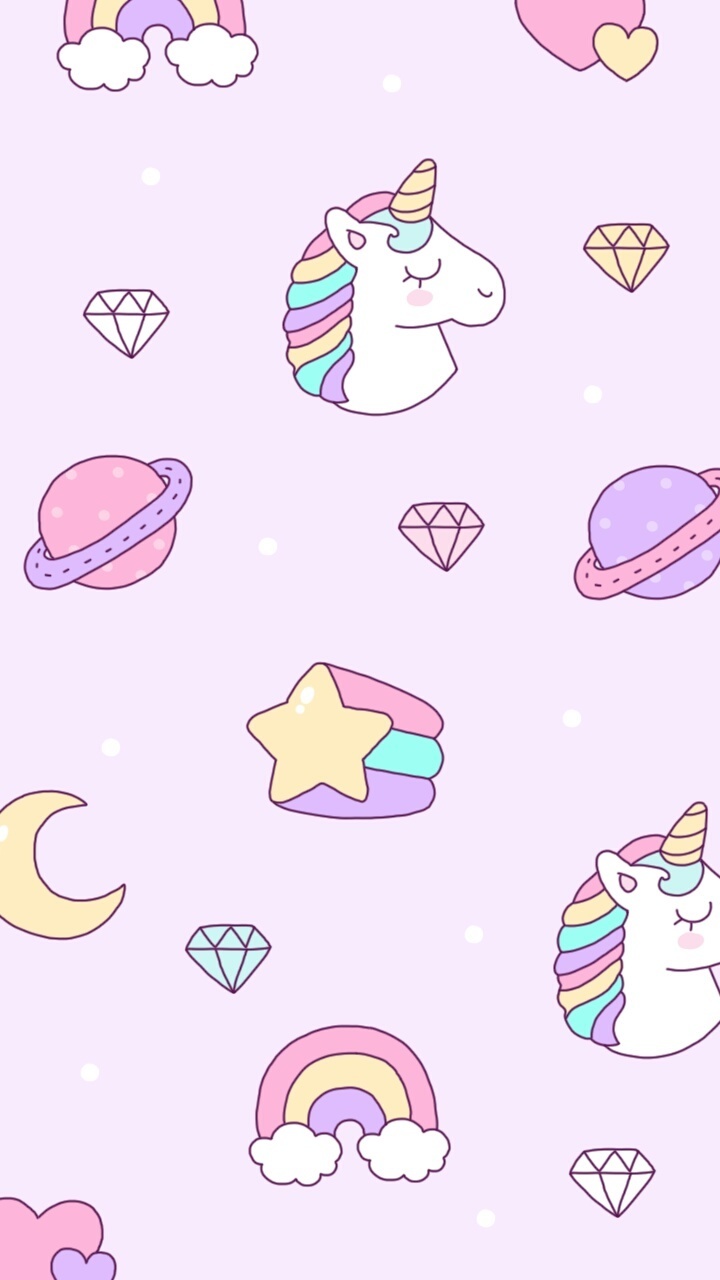 Kawaii, Unicorn, And Beautiful Image - Iphone Pastel Aesthetic Unicorn - HD Wallpaper 