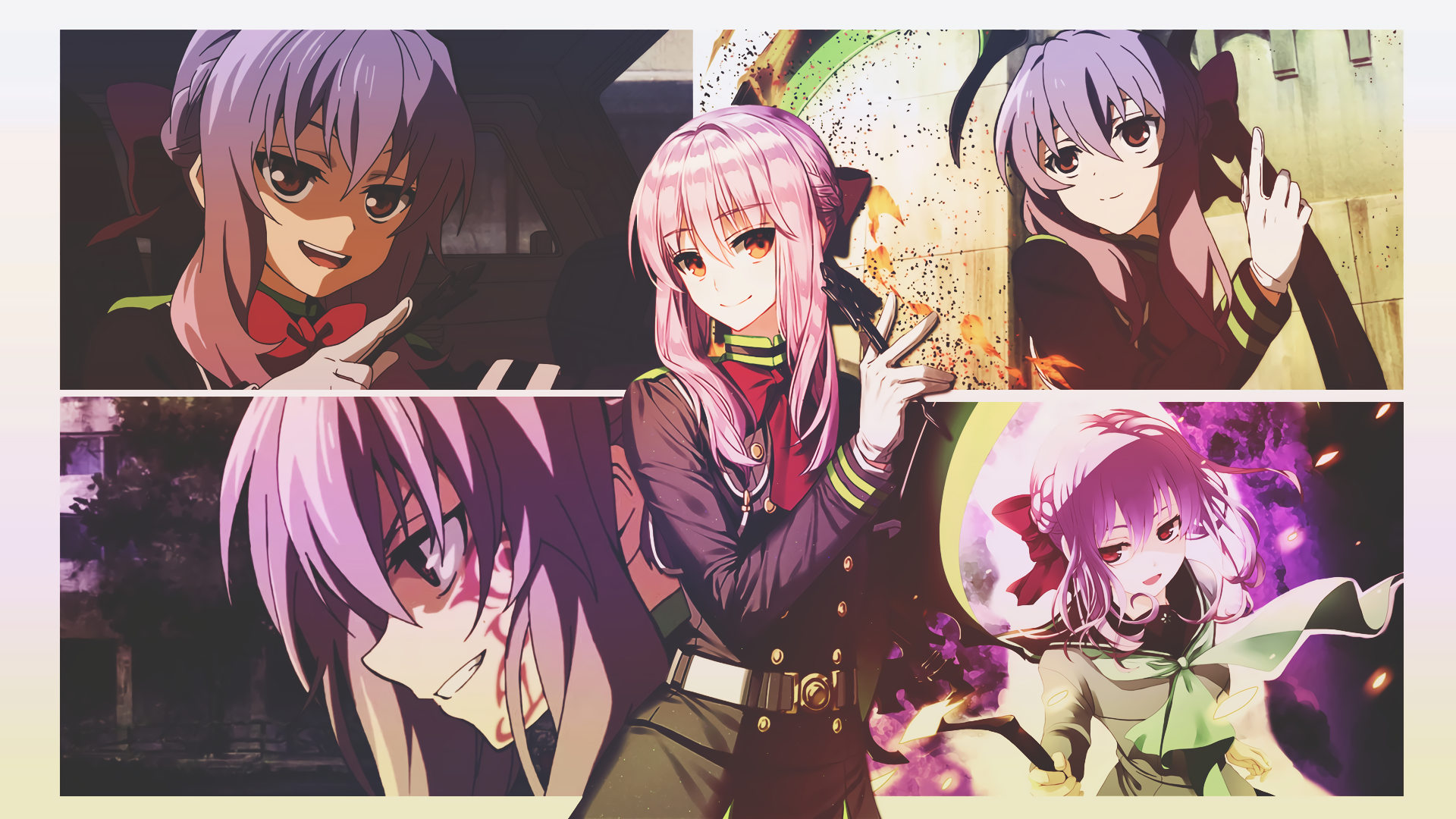 Owari No Seraph Shinoa Anime - HD Wallpaper 
