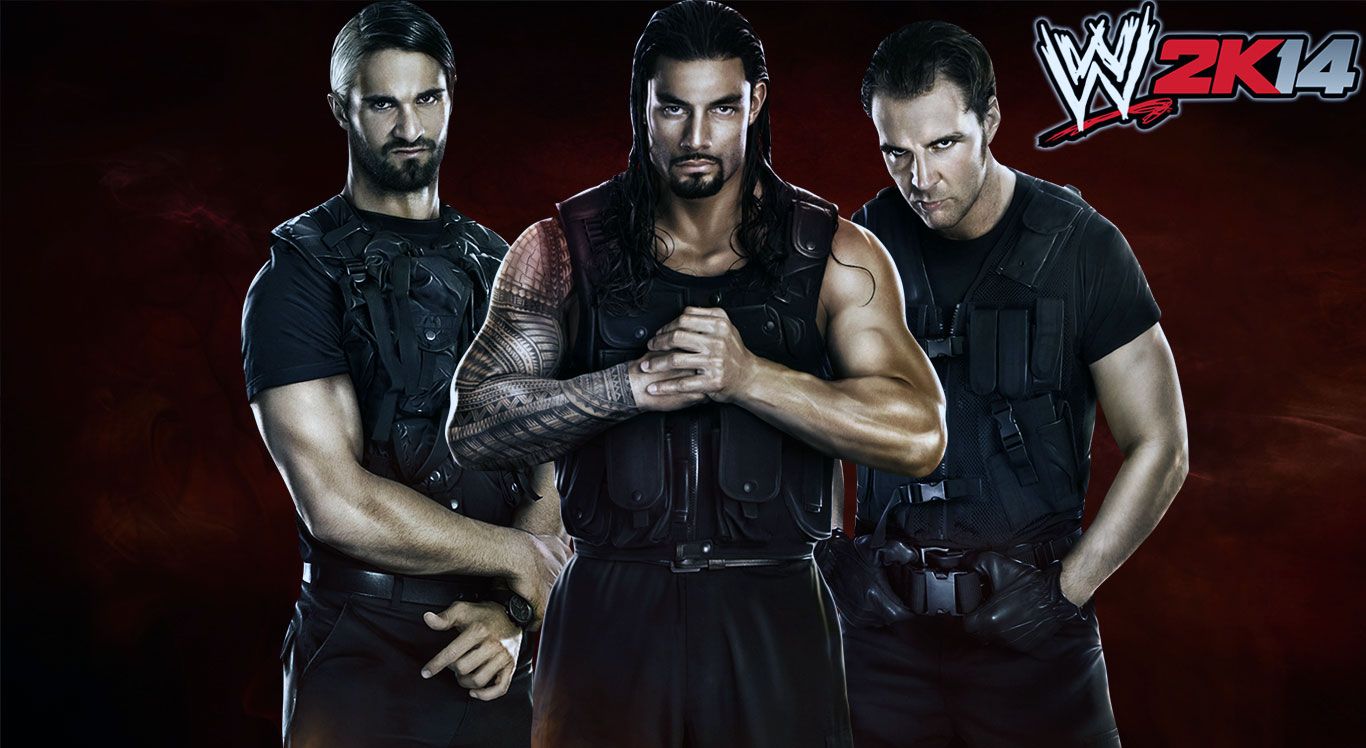 The Shield Wwe Wallpaper 1366x748 Wallpaper Teahub Io
