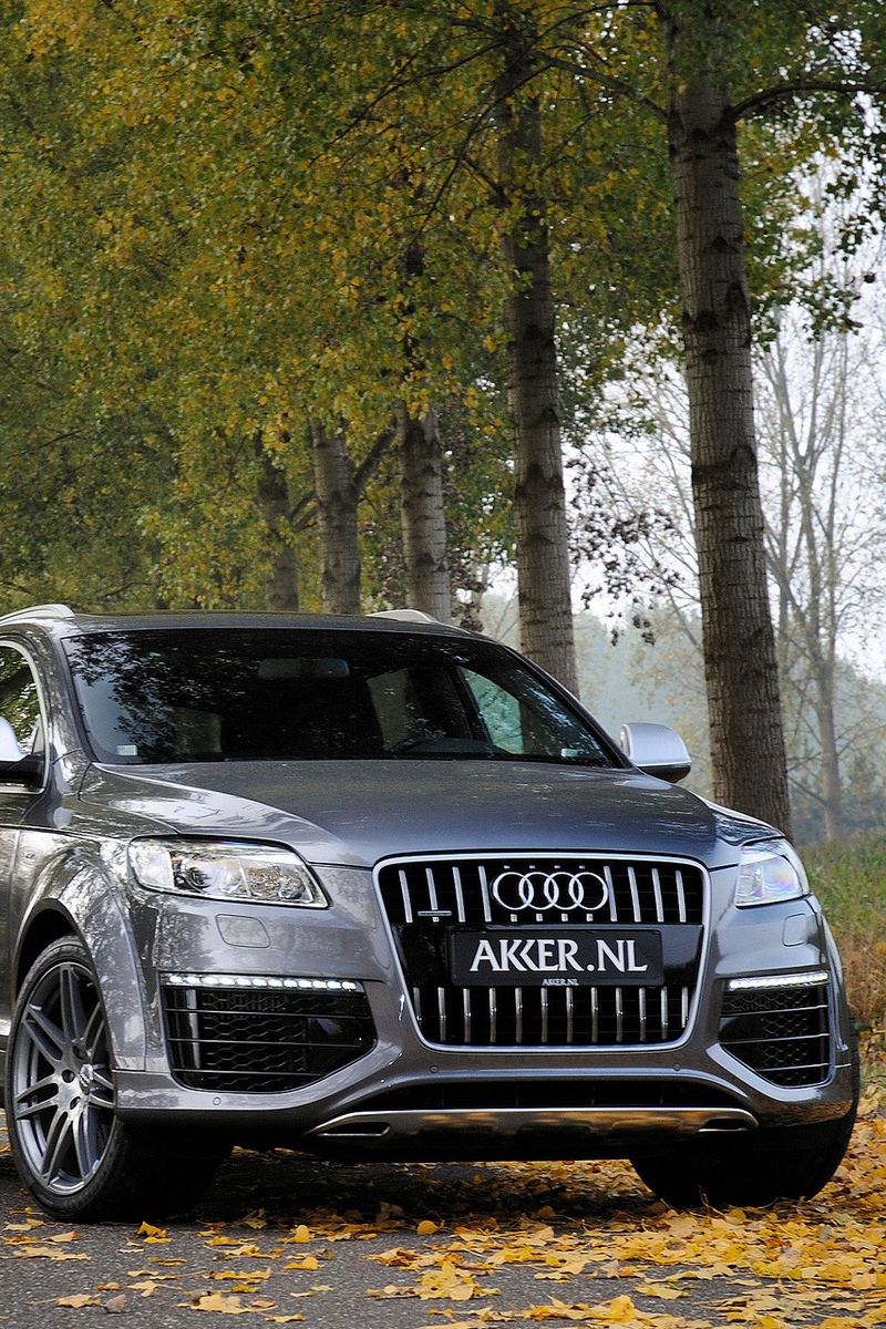 Wallpaper Jeep, Grey, Metallic, Q7, Gray, Audi - Audi Q7 Full Hd - HD Wallpaper 