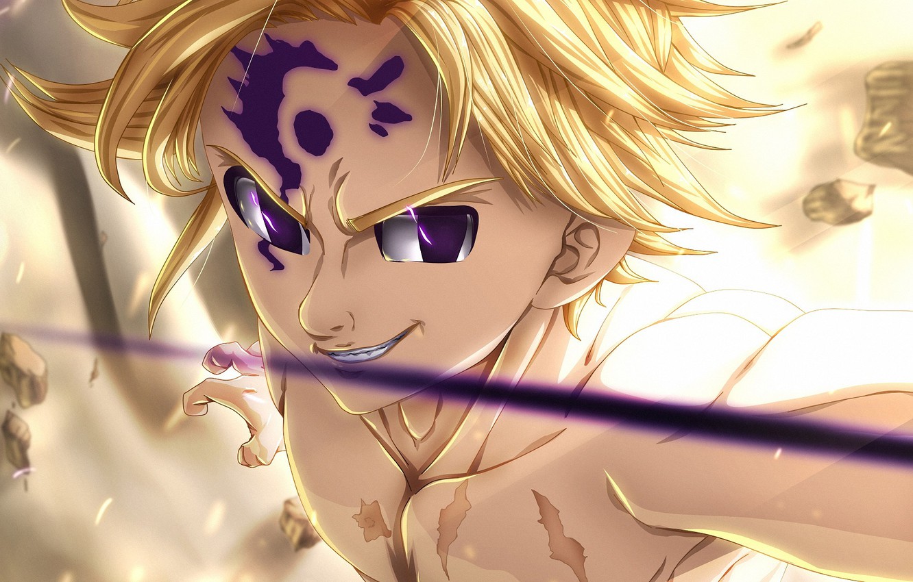 Photo Wallpaper Smile, Nanatsu No Taizai, The Seven - Nanatsu No Taizai Epic - HD Wallpaper 