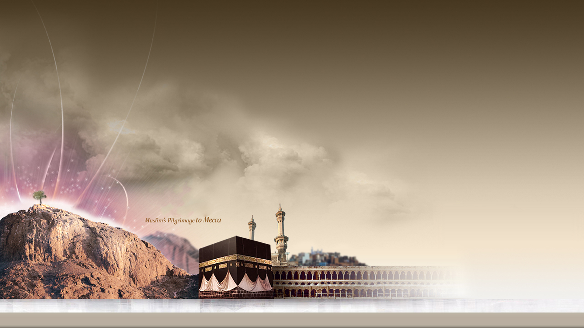 Kaba Desktop Background, Khana Kaba Hd Wallpaper - Jabal Al-nour - HD Wallpaper 