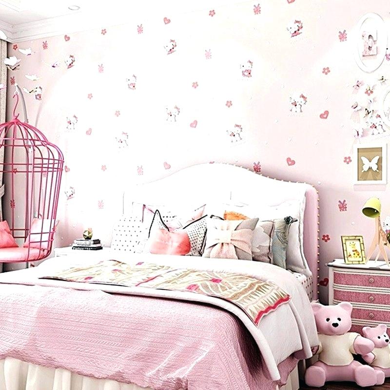 Wallpaper For Girl Bedroom Baby Girl Nursery Wallpaper - Design For Bedroom For Girls - HD Wallpaper 