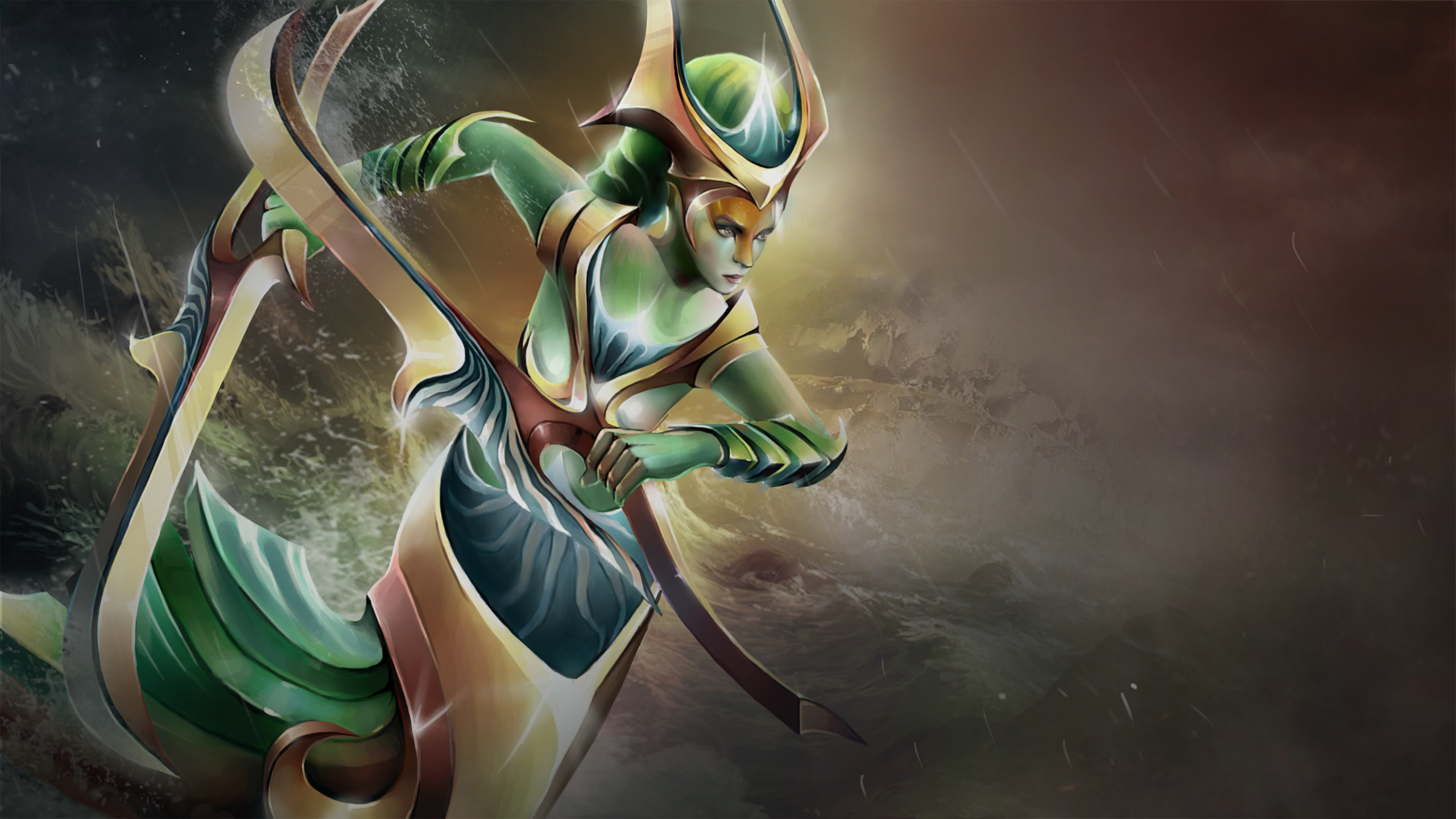 Dota 2 Naga Siren - HD Wallpaper 