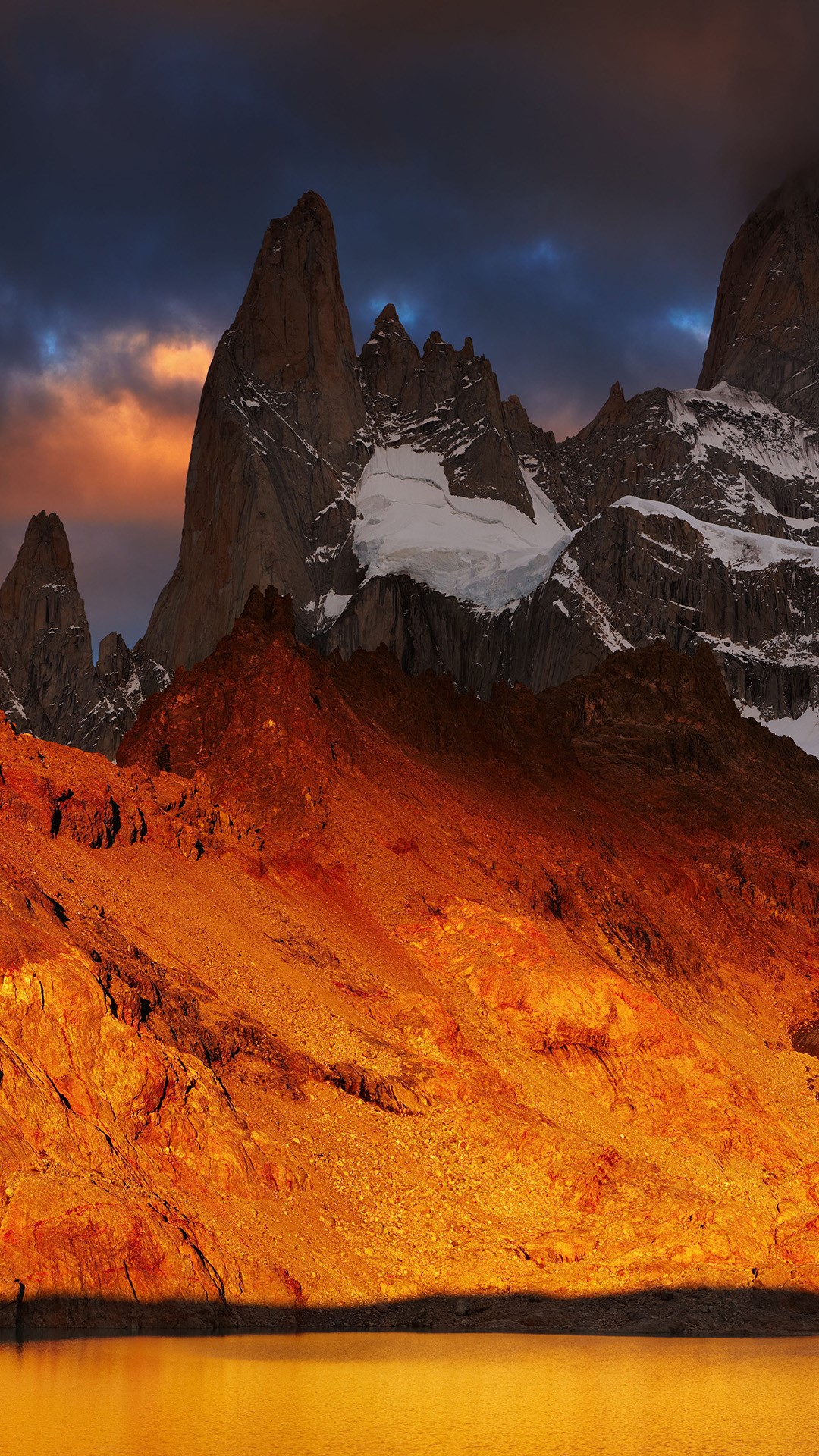 Monte Fitz Roy - HD Wallpaper 