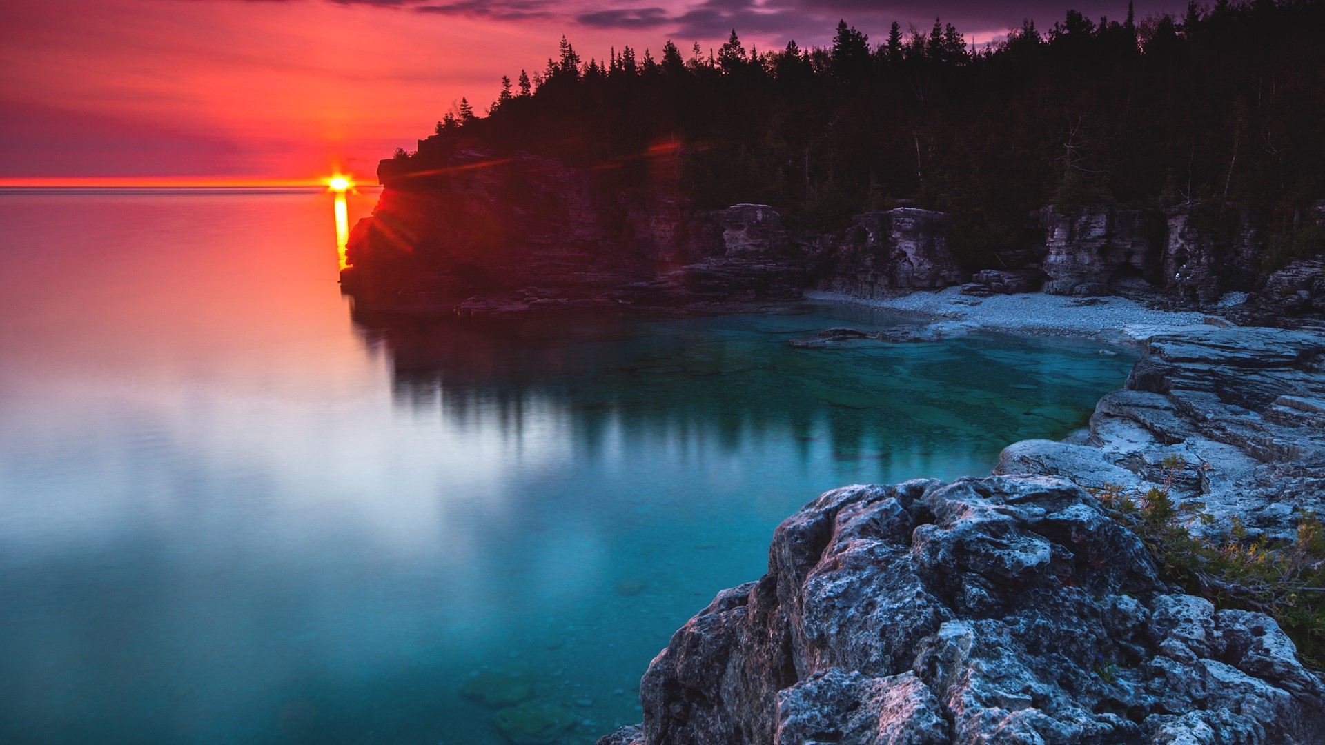 Bruce Peninsula National Park Ontario Canada - HD Wallpaper 