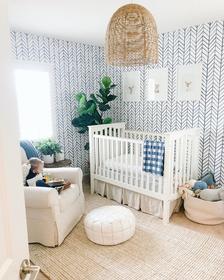Serena And Lily Wallpaper Nursery 736x920 Wallpaper teahub.io