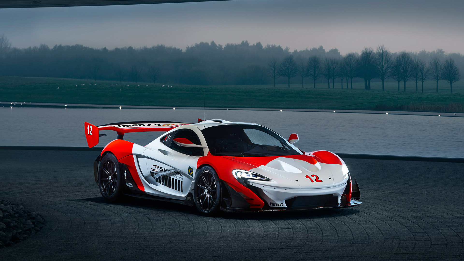 Mclaren P1 Gtr Senna - HD Wallpaper 