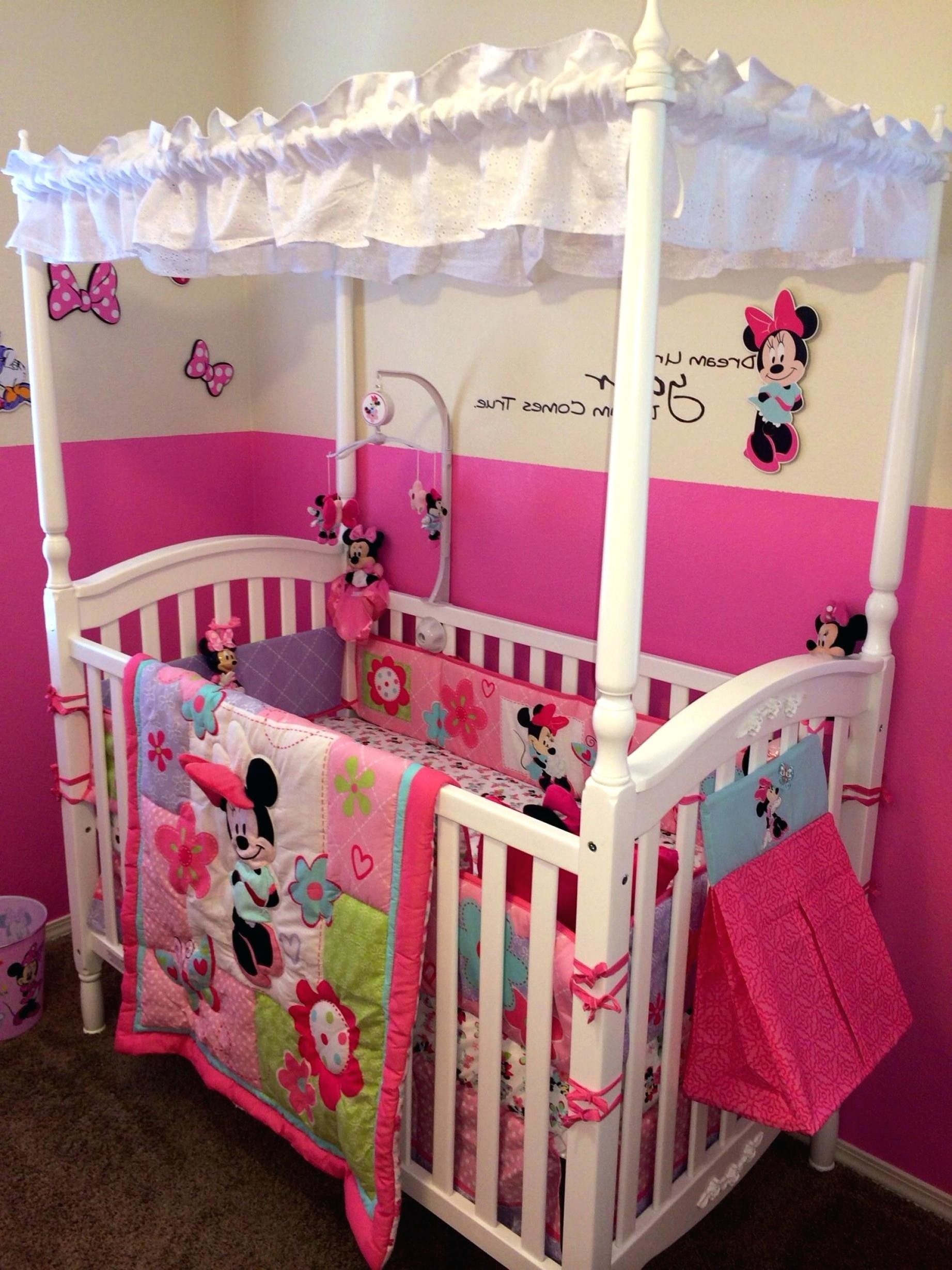 Minnie Mouse Wall Decorations Mouse Baby Girl Room - Minnie Mouse - HD Wallpaper 
