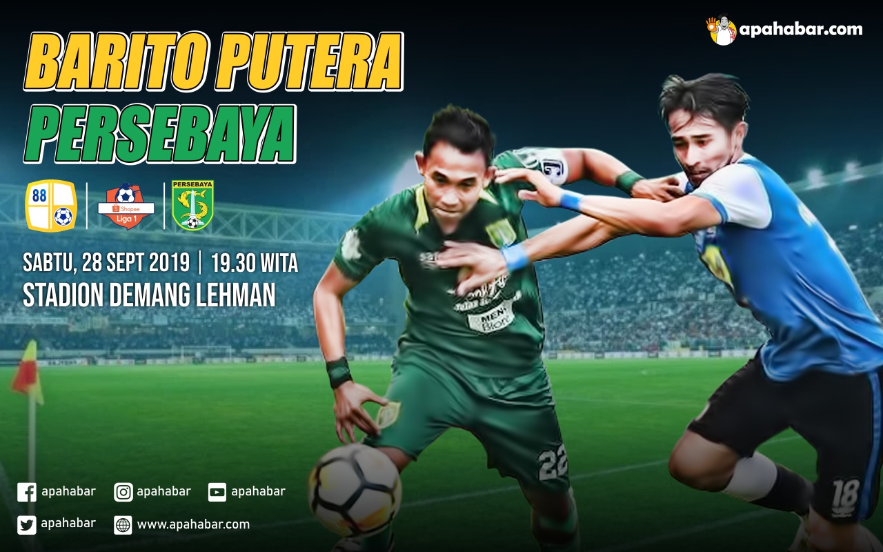 Apahabar - Com - Persebaya Vs Barito 28 September - 1280x800 Wallpaper