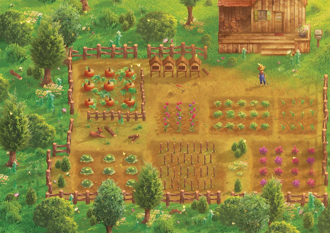 Stardew Valley Background - HD Wallpaper 