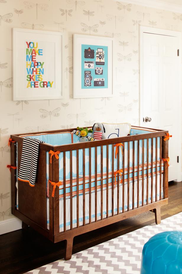 Mid Century Modern Boy Nursery - HD Wallpaper 